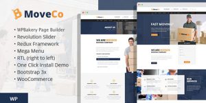 Streamline your logistics business with Moveco WordPress Theme. Customizable