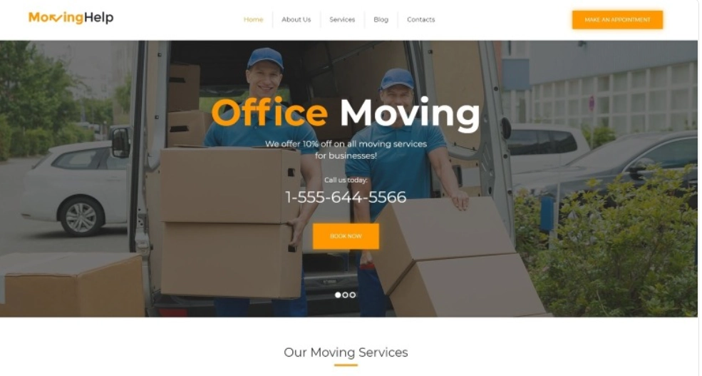 Trucking WordPress Theme is a responsive solution for logistic