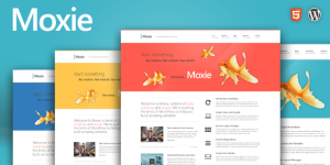 Discover Moxie - a responsive theme for WordPress offering customizable layouts