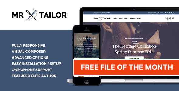 Elevate your online store with Mr. Tailor Responsive WooCommerce Theme. Easy to customize