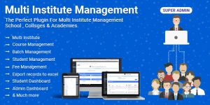 Streamline your educational institution with Multi Institute Management! This powerful plugin simplifies course management