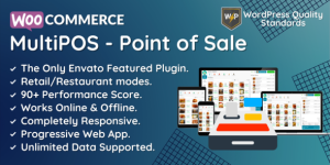 MultiPOS – Point of Sale (POS) for WooCommerce module allows store owners to sell products online as well as in their physical stores. It can sync your online store to point of sale with orders