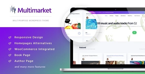 Multimarket is a perfect theme for building marketplace website. This theme come with WooCommerce and Dokan Multivendor Plugin that allows you to turn your conventional store into a marketplace with many vendors inside.