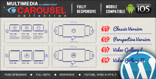 Discover the Multimedia Responsive Carousel WordPress Plugin for stunning