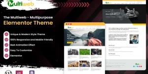 ATT Software brings you a superior quality Multiweb WordPress Theme. Use this theme to develop websites for businesses in different industry vertices. We have kept the design layout very simple yet attractive by keeping a lot of white space in it. You can use the Multiweb WordPress Theme for developing…