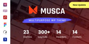 Musca: Multipurpose WordPress Theme Hey