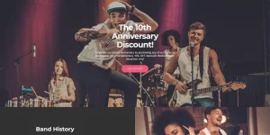 Promote your music band online with Musicians WordPress Theme. Feel free to add different types of content to your site and make it more triggering. Custom widgets like pricing tables