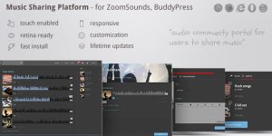 Turn your WordPress site into a music-sharing hub with our ZoomSounds addon. Seamless BuddyPress integration for an intuitive user experience. Join Bevaultx!