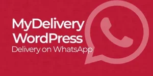 MyDelivery WordPress your receive complete orders directly on your WhatsApp. Easy