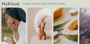 MyRitual – Organic Cosmetics Shop WordPress Theme Hey there