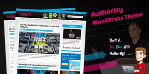 Authority is a highly optimized WordPress theme to help your blog build trust and authority in any niche. Modelled after Matthew Woodward’s six-figure blog and with his full endorsement