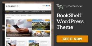 BookShelf is a multipurpose WordPress blog theme that can function as a personal blog