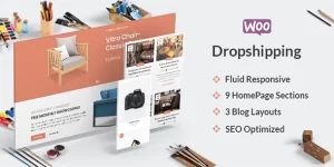 The Dropshipping theme is great for selling your own products or running a full-fledged dropshipping business. It is the ultimate WooCommerce WordPress theme that you might want to get for your WooCommerce powered website.