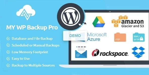 My WP Backup Pro is the best way to protect your data and website in the event of adverse server events