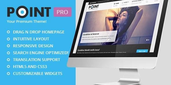 PointPro is a premium WordPress theme for professionals. With a modern