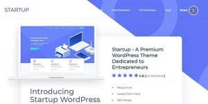 The pixel-perfect WordPress theme designed exclusively for startups. Stunning visuals