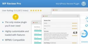 WP Review is the perfect review plugin whether you are reviewing products