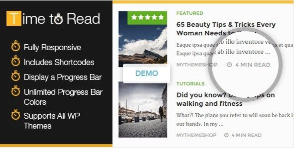 The Time-to-Read plugin is an innovative and useful plugin that is designed to help your readers more efficiently read your blog posts. You can display the estimated time it takes to read a post based on min and max words-per-minute values on your site and show a progress bar for…