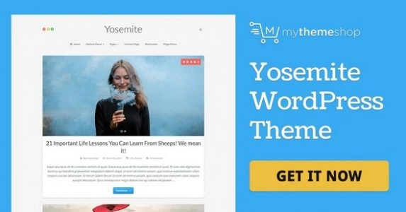 Yosemite is a clean WordPress theme that is inspired by Apple’s Yosemite OSX design. With a newsletter plugin