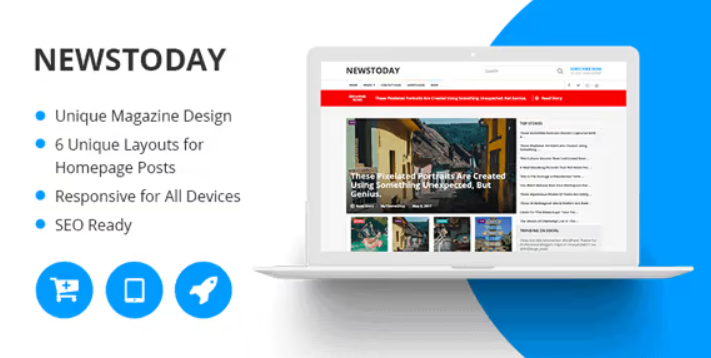 Discover the NEWSTODAY Best News Magazine WordPress Theme