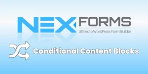 Conditional Content Blocks add-on for NEX-Forms will give you the ability to change any content in your emails or PDF's based on the users input in the form. HOW DOES IT WORK? Lets create a scenario where we will have 2 types of content displayed when a user select A…