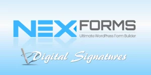 Digital Signatures add-on for NEX-Forms will enable you to add digital signature fields to your forms. Signatures will be captured and displayed in your emails and saved to your submitted form data and can be viewed in your backend. You will also be able to capture the signatures in your…