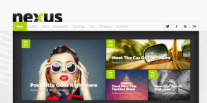 Discover the NEXUS VERSATILE MAGAZINE THEME