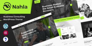 Nahla – Business Consulting WordPress Theme for various types of Sass Products