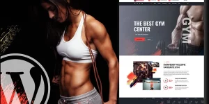 Naika Gym  Fitness WordPress theme is a unique and modern WordPress theme designed for gym and fitness websites