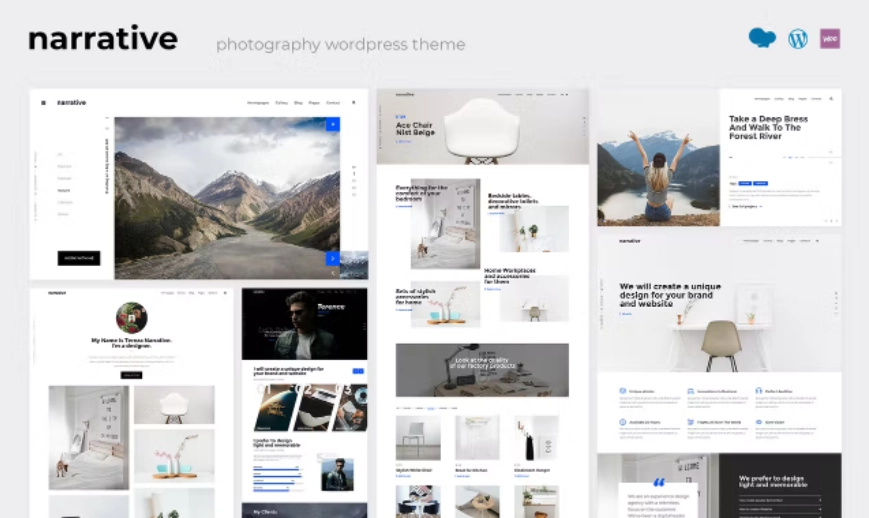 We present you with an awesome Portfolio WordPress Theme. With it