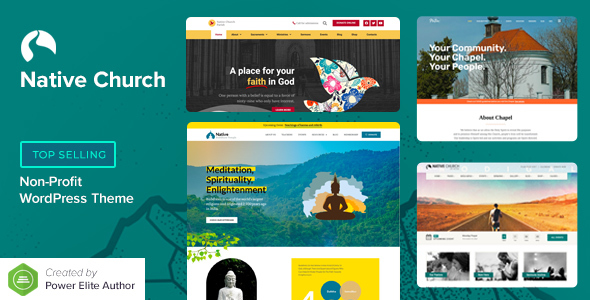 NativeChurch is a powerful WordPress Theme designed  developed for Church