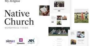 A new creative native church wordpress theme. Developed by professionals