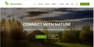 Nature Bliss Pro is created with environmental green businesses and non-profit organizations in mind