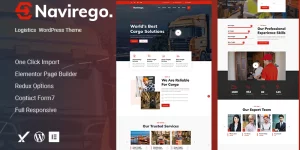 Navirego Transport and Logistic WordPress topic is an excellent quality venture. This is a topic that you can use to fabricate your business