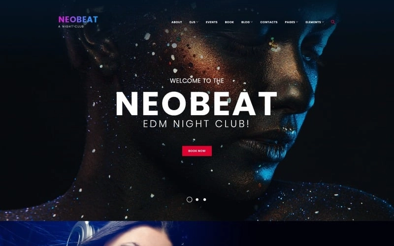 Neobeat is a clean and fashionable night club WordPress theme with a heavy emphasis on full-width background imagery. Neobeat features responsive design