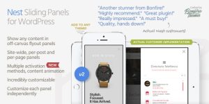 Upgrade your WordPress site with Nest - stylish sliding panels for enhanced user experience. Easy to integrate and fully customizable. Try it now!