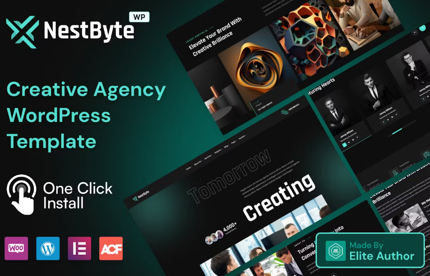 Discover Nestbyte – the ultimate Creative Agency and Startup WordPress Theme! With stunning designs