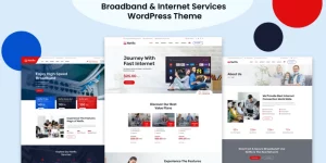 Netfix is a Broadband Internet Services WordPress Theme for your Broadband and ISP business website. This can be used for any internet-based service company including Broadband ISP