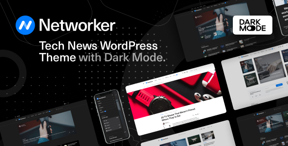 Networker – Tech News WordPress Theme with Dark Mode The Networker – Tech News WordPress Theme with Dark Mode is designed to meet all your tech blogging needs while embracing the sleek aesthetics of modern web design. If you’re running a tech blog or an online magazine