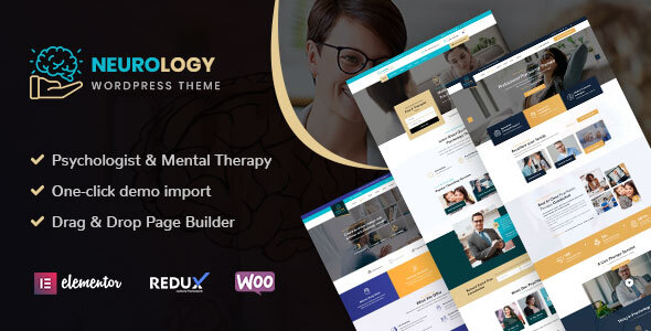 Neurology Medical Clinical WordPress Theme is perfect WordPress theme for clinics