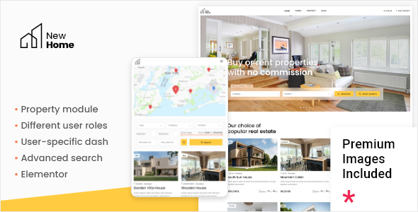 NewHome Real Estate Theme Welcome to the world of NewHome Real Estate Theme