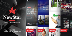 Elevate your online magazine with NewStar - a feature-rich