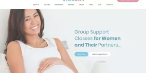 Newborn is a well-documented and fully editable Pregnancy WordPress Theme