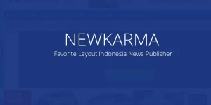 Newkarma WordPress news template. High quality magazine style for indonesia publisher.