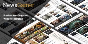 News Gamer - A Newspaper Publishing Theme | News / Editorial