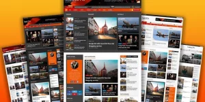 Newsever Pro is a WordPress theme designed to help you build the best responsive news and magazine web portal possible. The default