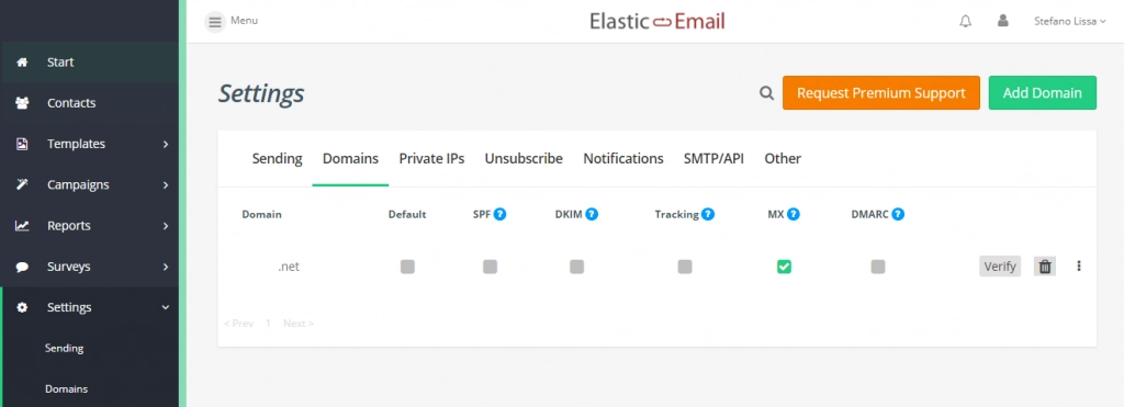 The ElasticEmail Addon for Newsletter provides the integration with ElasticEmail mail delivery service.