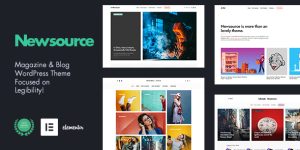 Elevate your blog with Newsource – Multi-Concept Blog Magazine. Versatile layouts