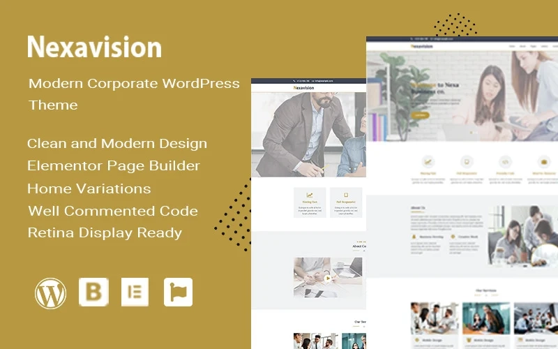 Nexavision is a Multipurpose Website Builder utilizing Elementor WordPress Theme. It is ideal for any business with an advanced standpoint. Building up a decent initial feeling with your clients is vital for your business site. It's good for some corporate sites like IT Service