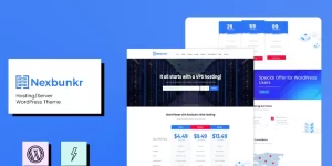 Elevate your hosting business with Nexbunker – the ultimate WordPress theme for servers and hosting companies! Featuring seamless WHMCS integration